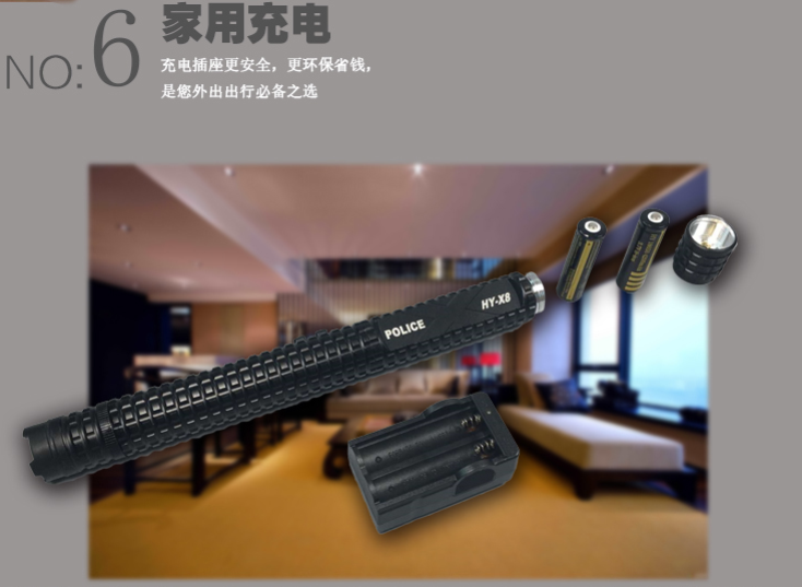 上海一男子鬧市街頭拿電擊棍打人